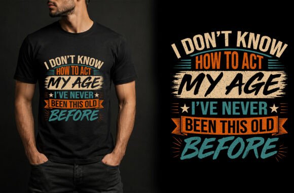 Funny Retro Typography T-Shirt Design Graphics Review