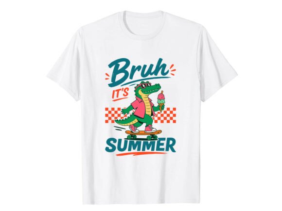 Funny Summer Alligator T-Shirt Design Graphics Review