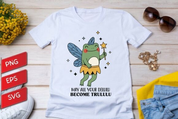 May All Your Delulu Become Trlulu Shirt: Whimsical Graphics for T-Shirt Designs