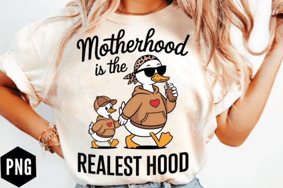 Motherhood Mama Goose Mom Mother s Day P Graphics and Illustrations