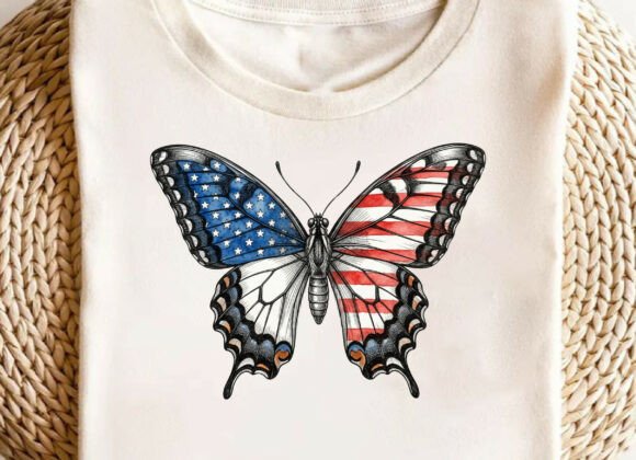 Patriotic Daisy SVG Design PNG Review