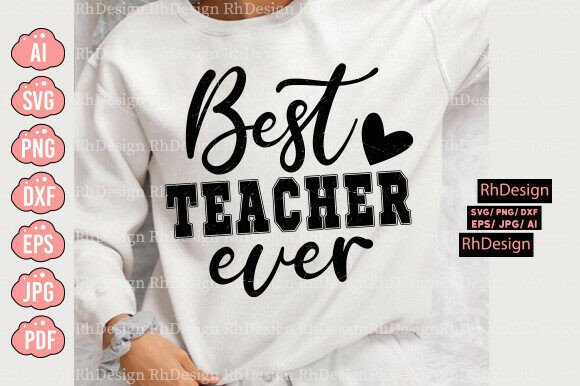 Stripes Teacher Appreciation Quote PNG Review
