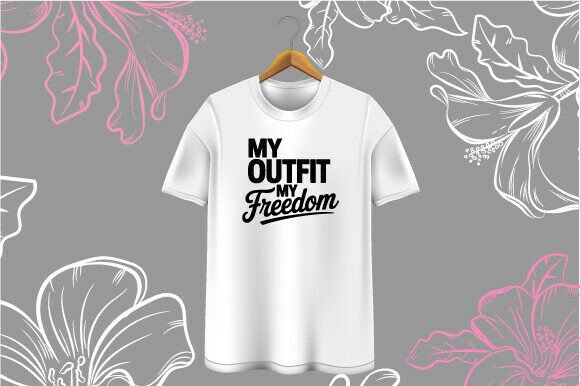 White T-shirt with Inspirational Quote H: A Practical Review for Graphics and T-Shirt Designs
